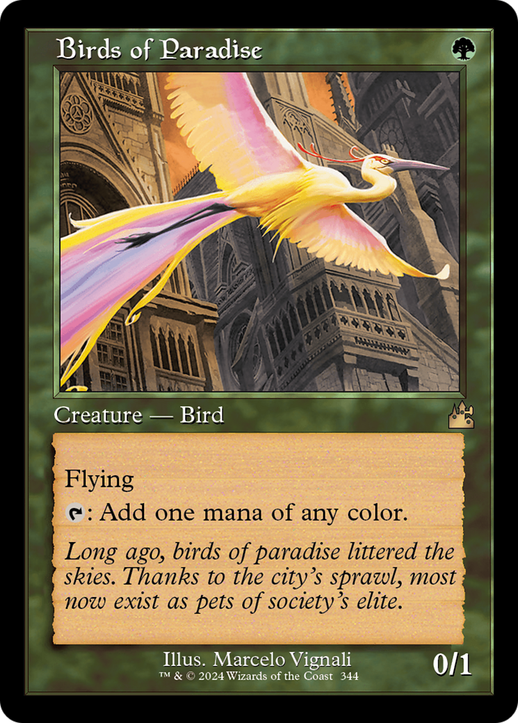 Birds of Paradise (Retro) [Ravnica Remastered] | Eastridge Sports Cards & Games