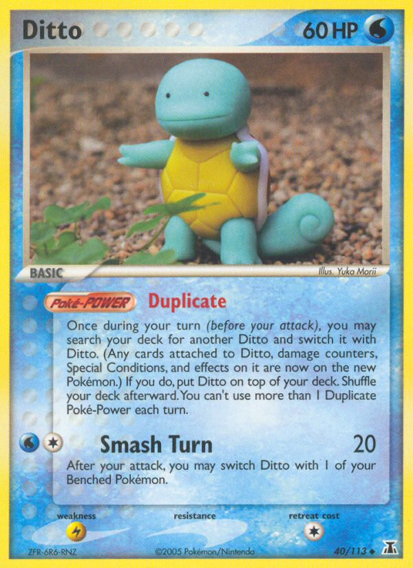 Ditto (40/113) [EX: Delta Species] | Eastridge Sports Cards & Games