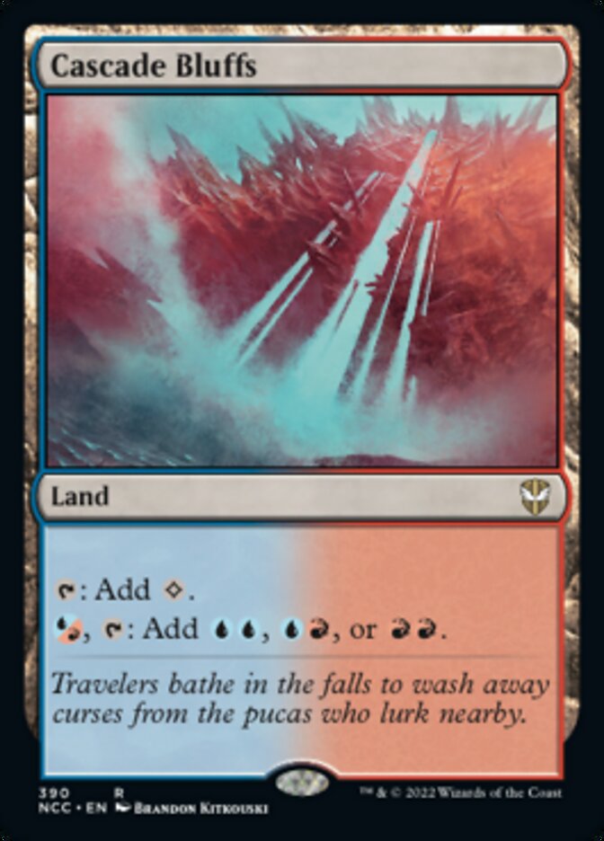 Cascade Bluffs [Streets of New Capenna Commander] | Eastridge Sports Cards & Games