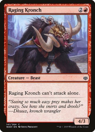 Raging Kronch [War of the Spark] | Eastridge Sports Cards & Games