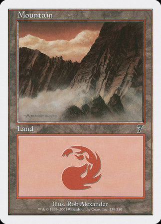 Mountain (339) [Seventh Edition] | Eastridge Sports Cards & Games