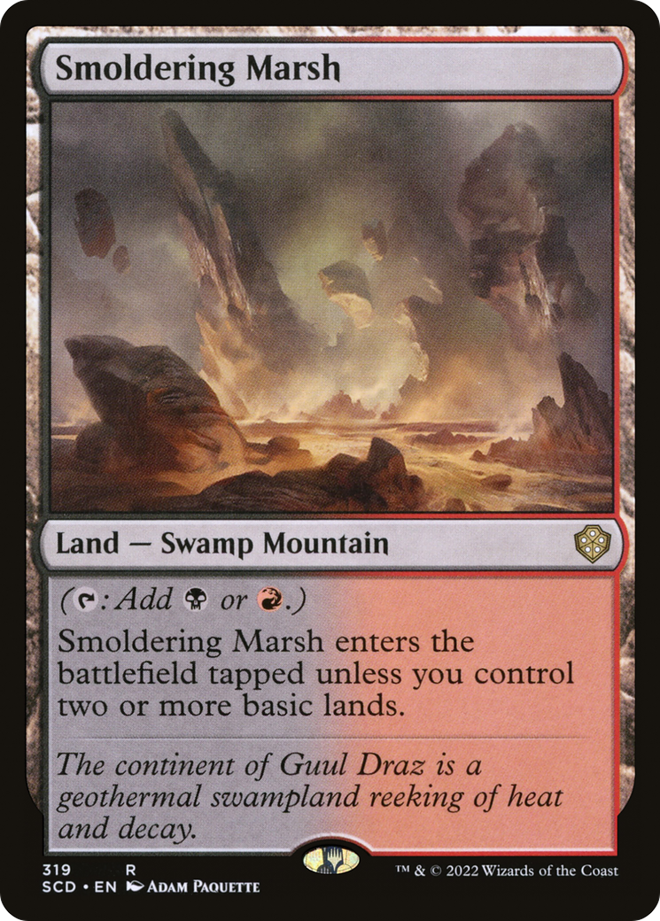 Smoldering Marsh [Starter Commander Decks] | Eastridge Sports Cards & Games