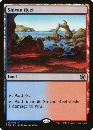 Shivan Reef [Duel Decks: Elves vs. Inventors] | Eastridge Sports Cards & Games