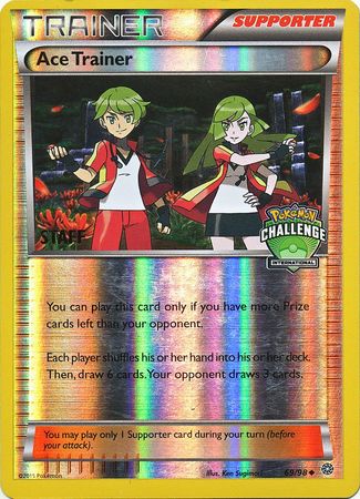 Ace Trainer (69/98) (International Challenge Promo Staff) [XY: Ancient Origins] | Eastridge Sports Cards & Games