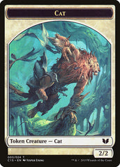 Cat // Zombie Double-Sided Token [Commander 2015 Tokens] | Eastridge Sports Cards & Games