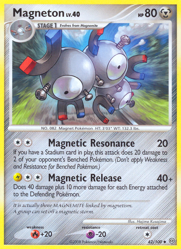 Magneton (42/100) [Diamond & Pearl: Stormfront] | Eastridge Sports Cards & Games