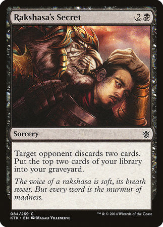 Rakshasa's Secret [Khans of Tarkir] | Eastridge Sports Cards & Games