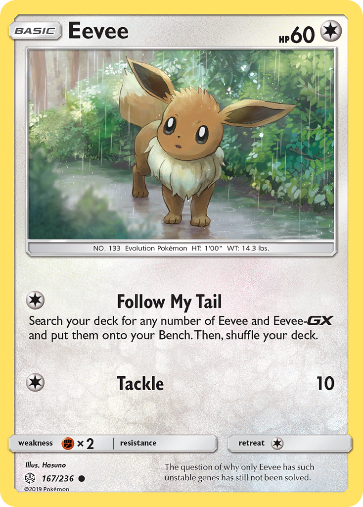 Eevee (167/236) [Sun & Moon: Cosmic Eclipse] | Eastridge Sports Cards & Games