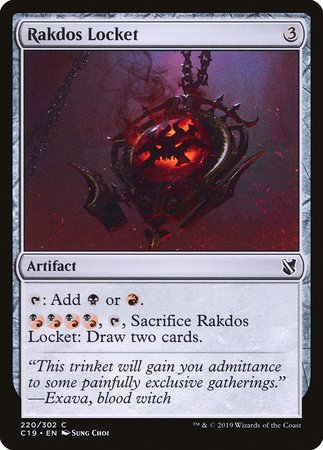 Rakdos Locket [Commander 2019] | Eastridge Sports Cards & Games