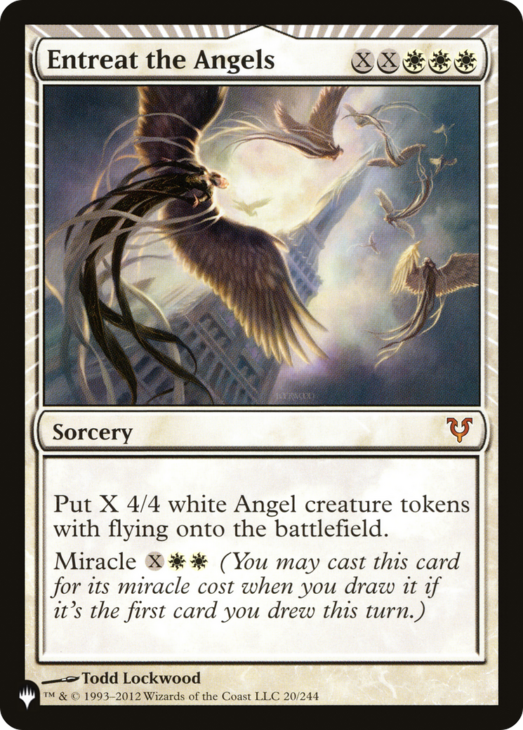 Entreat the Angels [Secret Lair: Angels] | Eastridge Sports Cards & Games