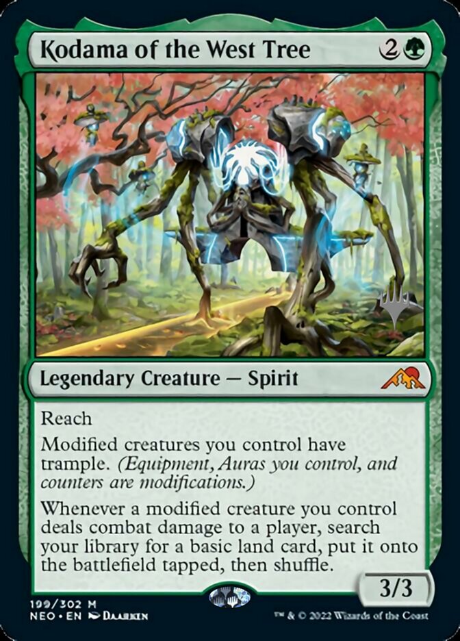 Kodama of the West Tree (Promo Pack) [Kamigawa: Neon Dynasty Promos] | Eastridge Sports Cards & Games