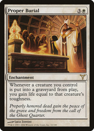 Proper Burial [Dissension] | Eastridge Sports Cards & Games