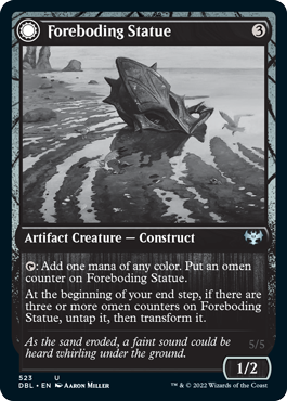 Foreboding Statue // Forsaken Thresher [Innistrad: Double Feature] | Eastridge Sports Cards & Games