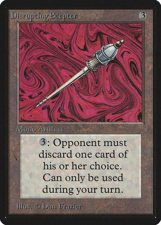 Disrupting Scepter [Limited Edition Beta] | Eastridge Sports Cards & Games