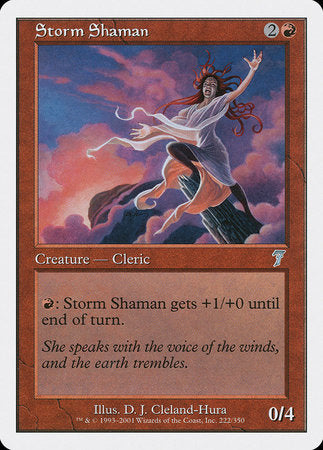 Storm Shaman [Seventh Edition] | Eastridge Sports Cards & Games