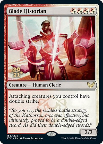 Blade Historian [Strixhaven: School of Mages Prerelease Promos] | Eastridge Sports Cards & Games