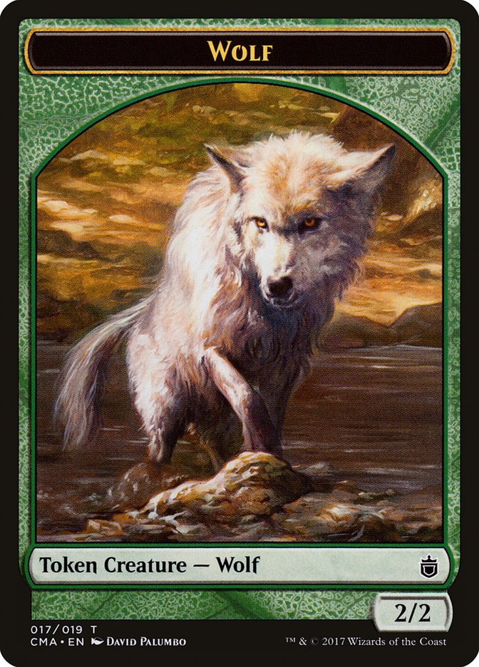 Wolf (017/019) [Commander Anthology Tokens] | Eastridge Sports Cards & Games