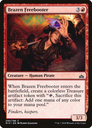 Brazen Freebooter [Rivals of Ixalan] | Eastridge Sports Cards & Games