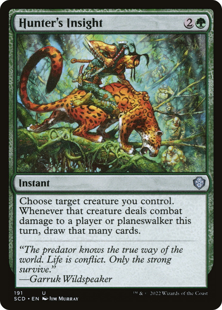 Hunter's Insight [Starter Commander Decks] | Eastridge Sports Cards & Games