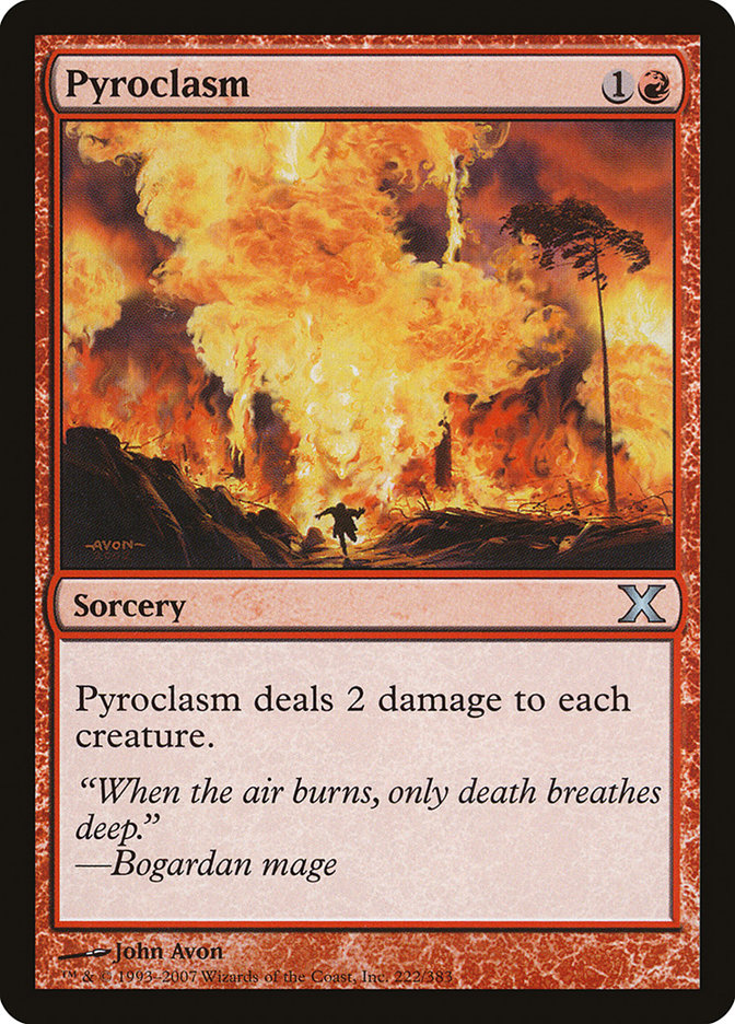 Pyroclasm [Tenth Edition] | Eastridge Sports Cards & Games
