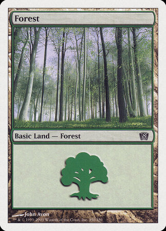 Forest (350) [Eighth Edition] | Eastridge Sports Cards & Games