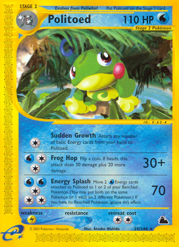 Politoed (25/144) [Skyridge] | Eastridge Sports Cards & Games