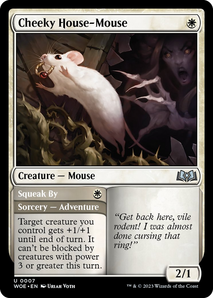 Cheeky House-Mouse [Wilds of Eldraine] | Eastridge Sports Cards & Games