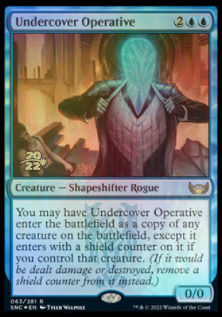 Undercover Operative [Streets of New Capenna Prerelease Promos] | Eastridge Sports Cards & Games