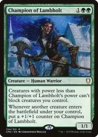 Champion of Lambholt [Commander Anthology Volume II] | Eastridge Sports Cards & Games