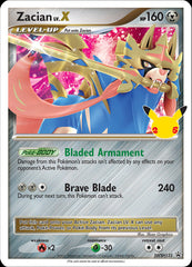 Zacian LV.X (SWSH135) (Celebrations) [Sword & Shield: Black Star Promos] | Eastridge Sports Cards & Games