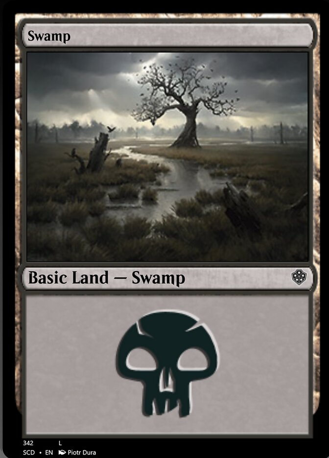 Swamp (342) [Starter Commander Decks] | Eastridge Sports Cards & Games