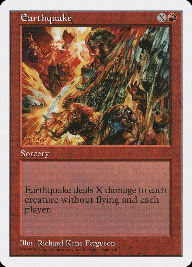 Earthquake [Fifth Edition] | Eastridge Sports Cards & Games