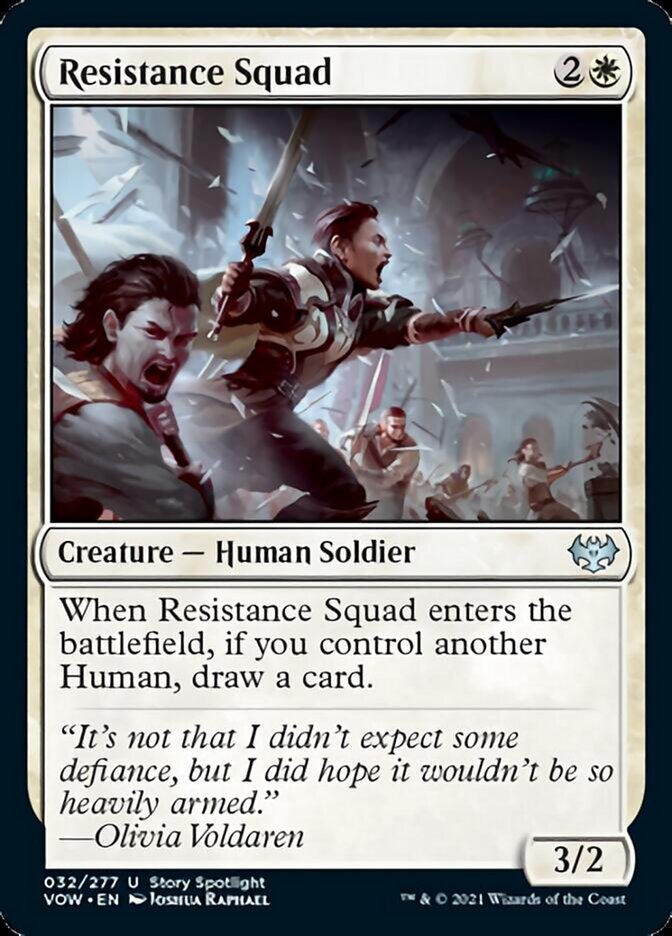 Resistance Squad [Innistrad: Crimson Vow] | Eastridge Sports Cards & Games