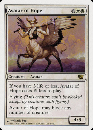 Avatar of Hope [Eighth Edition] | Eastridge Sports Cards & Games