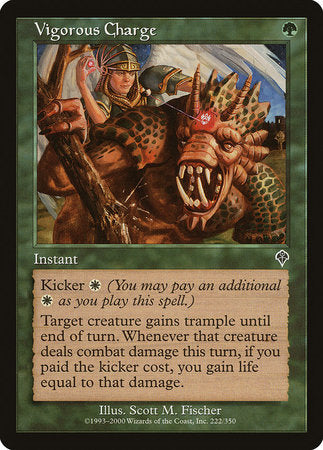 Vigorous Charge [Invasion] | Eastridge Sports Cards & Games