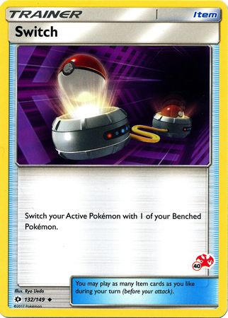 Switch (132/149) (Charizard Stamp #40) [Battle Academy 2020] | Eastridge Sports Cards & Games