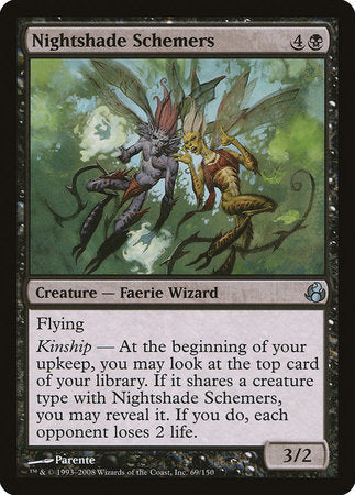 Nightshade Schemers [Morningtide] | Eastridge Sports Cards & Games