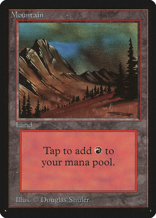 Mountain (C) [Limited Edition Beta] | Eastridge Sports Cards & Games