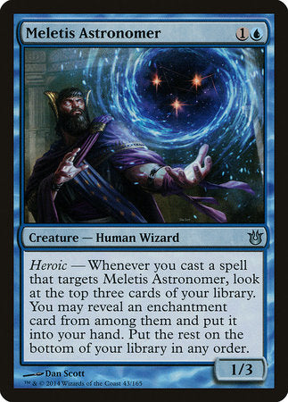 Meletis Astronomer [Born of the Gods] | Eastridge Sports Cards & Games