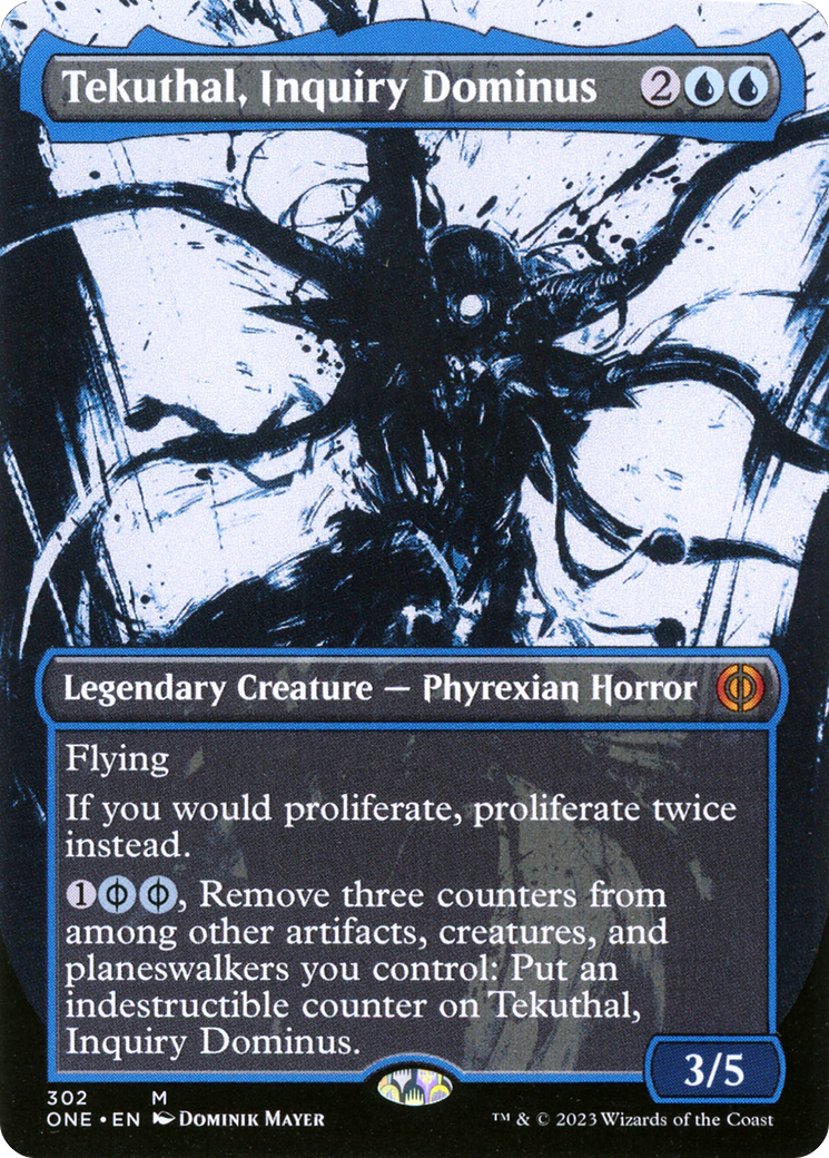 Tekuthal, Inquiry Dominus (Borderless Ichor) [Phyrexia: All Will Be One] | Eastridge Sports Cards & Games