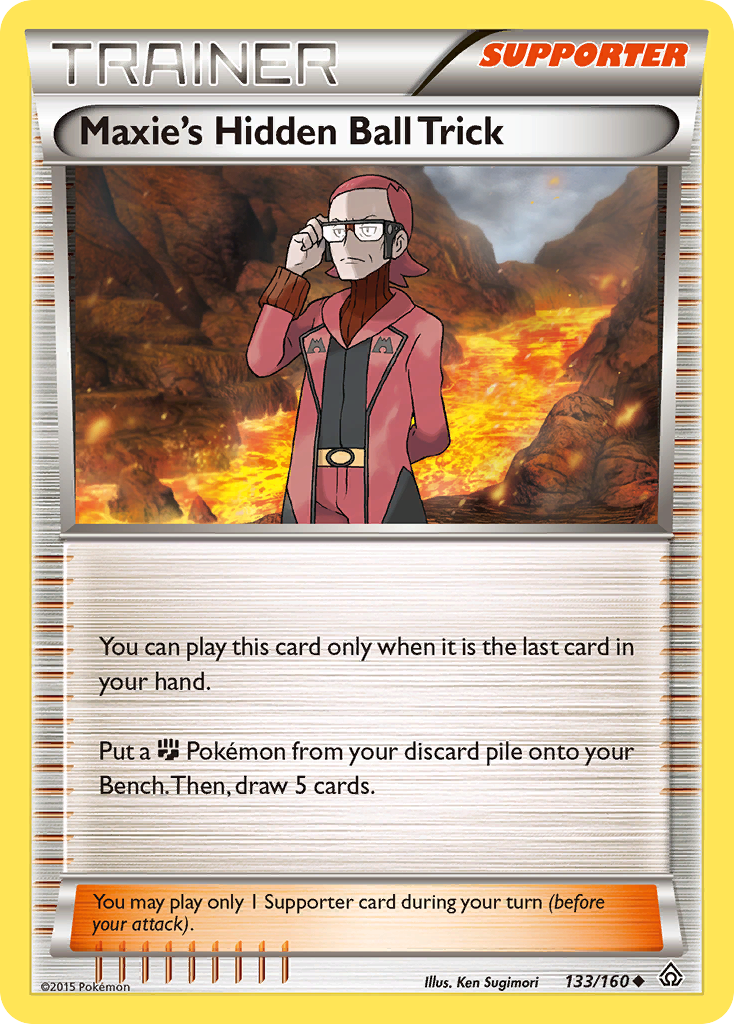 Maxie's Hidden Ball Trick (133/160) [XY: Primal Clash] | Eastridge Sports Cards & Games