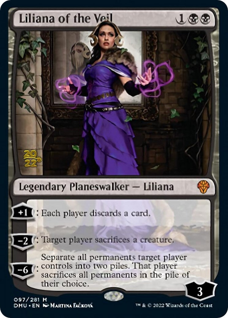 Liliana of the Veil [Dominaria United Prerelease Promos] | Eastridge Sports Cards & Games