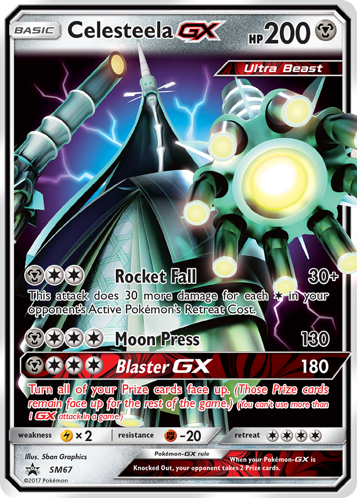 Celesteela GX (SM67) [Sun & Moon: Black Star Promos] | Eastridge Sports Cards & Games