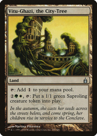 Vitu-Ghazi, the City-Tree [Ravnica: City of Guilds] | Eastridge Sports Cards & Games