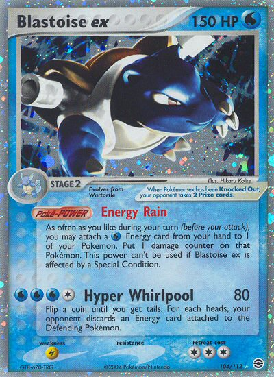 Blastoise ex (104/112) [EX: FireRed & LeafGreen] | Eastridge Sports Cards & Games