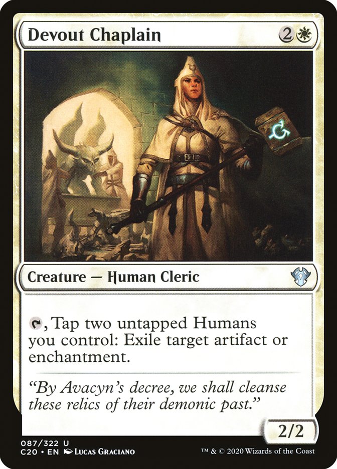 Devout Chaplain [Commander 2020] | Eastridge Sports Cards & Games