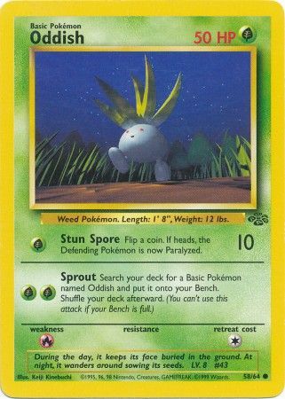 Oddish (58/64) [Jungle Unlimited] | Eastridge Sports Cards & Games