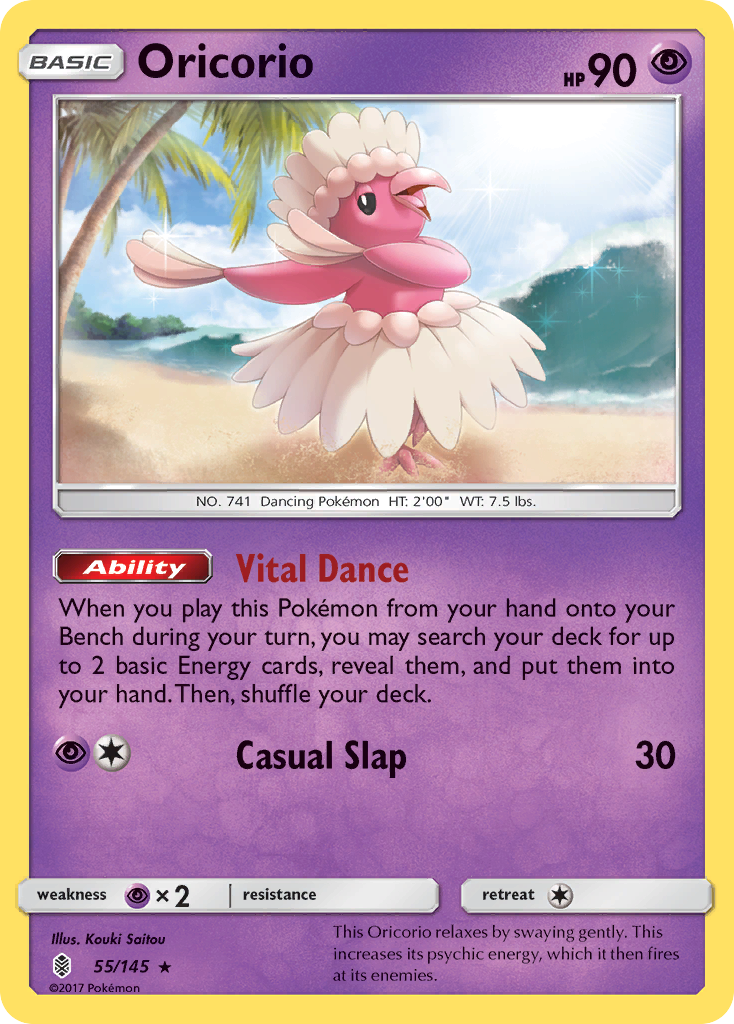 Oricorio (55/145) [Sun & Moon: Guardians Rising] | Eastridge Sports Cards & Games