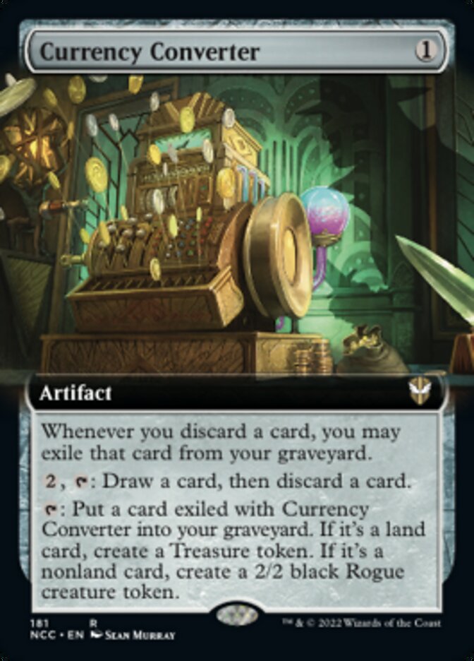 Currency Converter (Extended Art) [Streets of New Capenna Commander] | Eastridge Sports Cards & Games