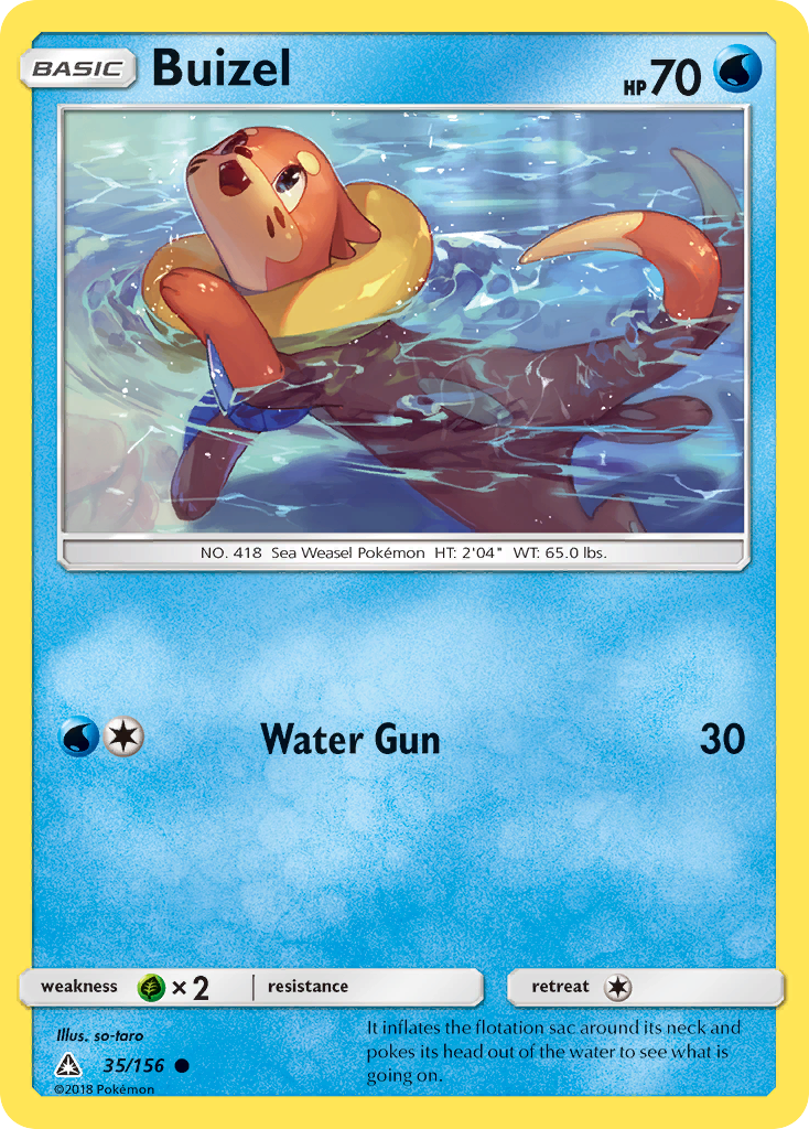 Buizel (35/156) [Sun & Moon: Ultra Prism] | Eastridge Sports Cards & Games